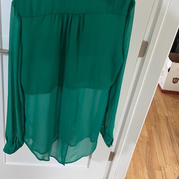 Free people green long sleeve button up - Picture 6 of 6